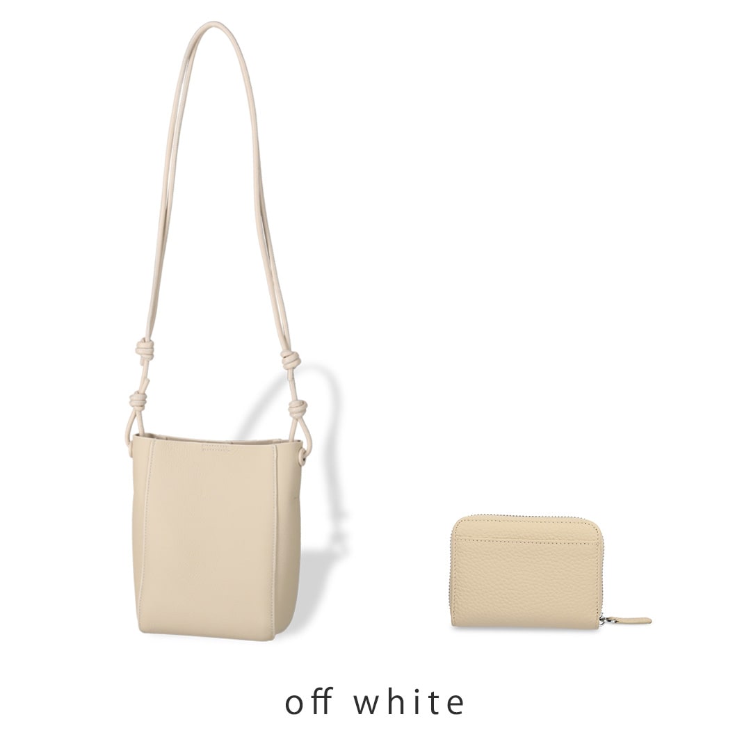 本革ショルダーバッグ/ミニ財布